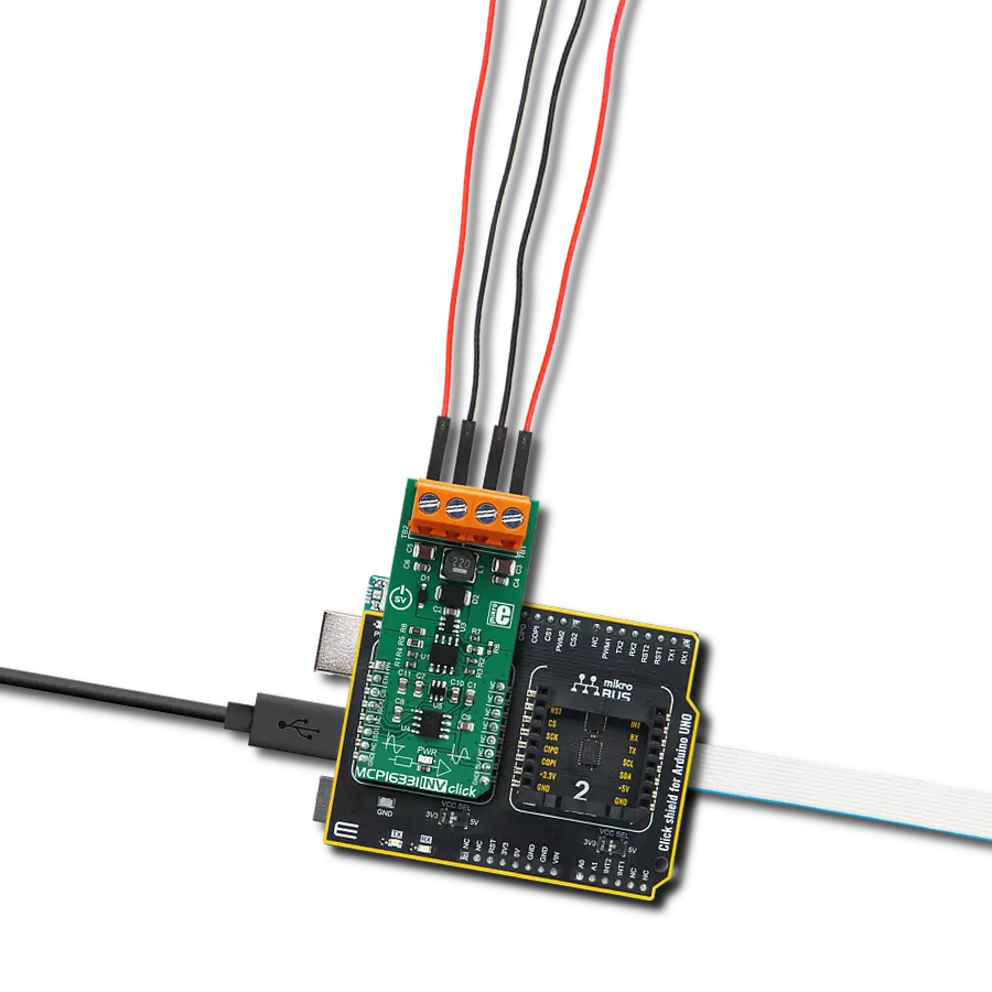 Efficiently regulate negative voltages with MCP16331 and ATmega328
