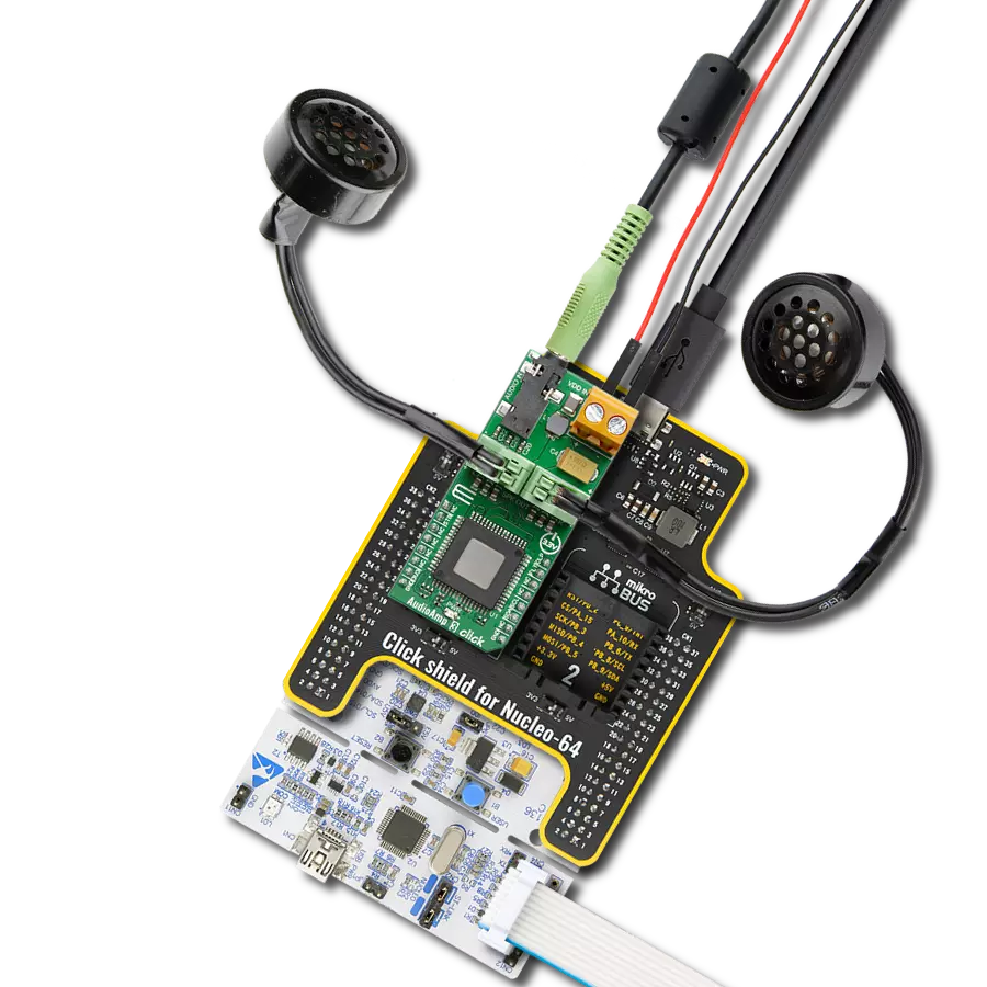 Hear the difference with TAS5414C-Q1 and STM32L073RZ