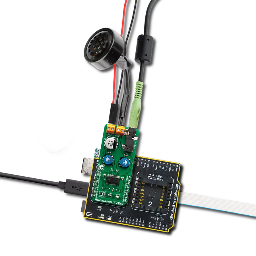 Improve your audio with our powerful amplifier based on TPA3138D2 and ATmega328P