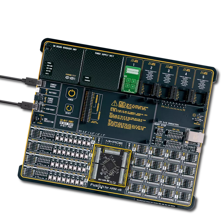 Cap Touch 5 Click with Fusion for ARM v8