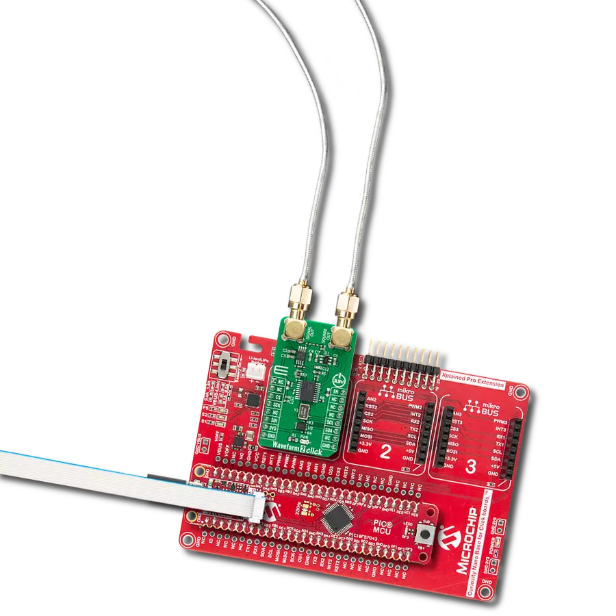 Shape your signals with AD9834 and PIC18F57Q43