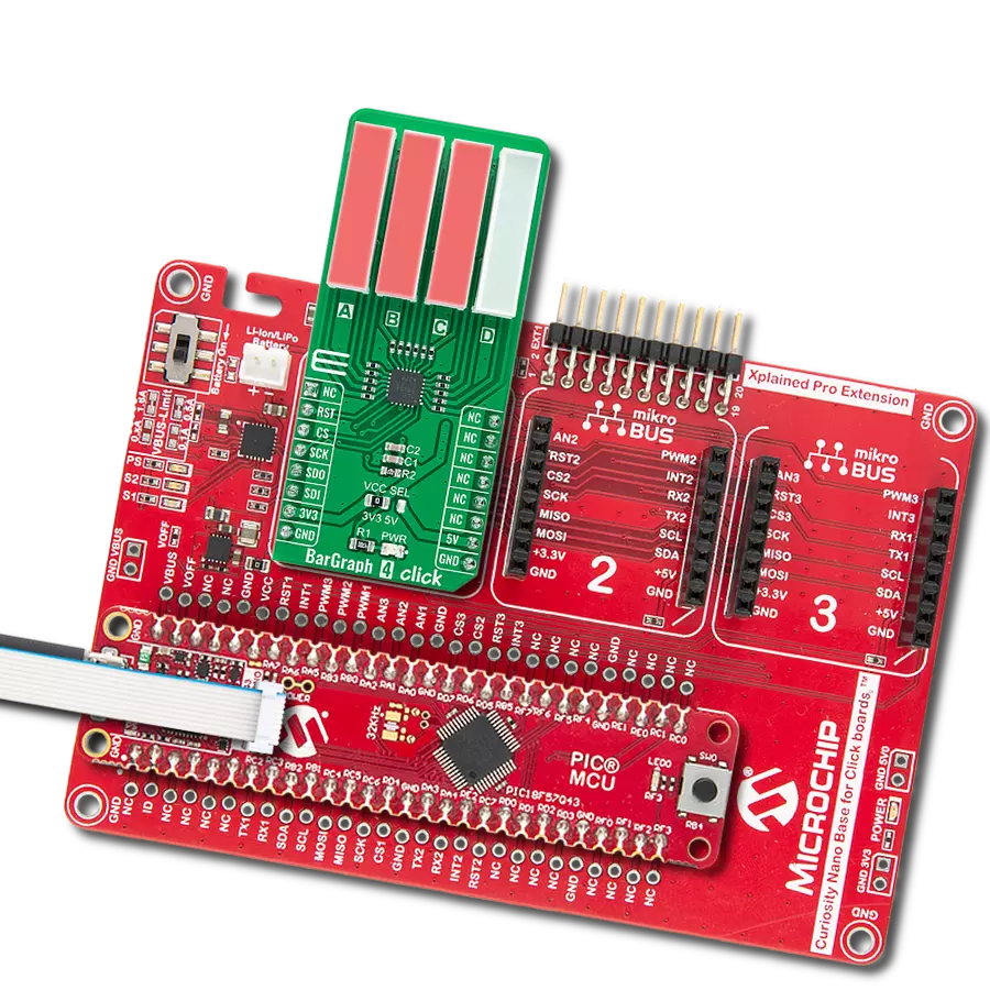 Deliver clear and efficient data representation with TLC59283 and PIC18F57Q43