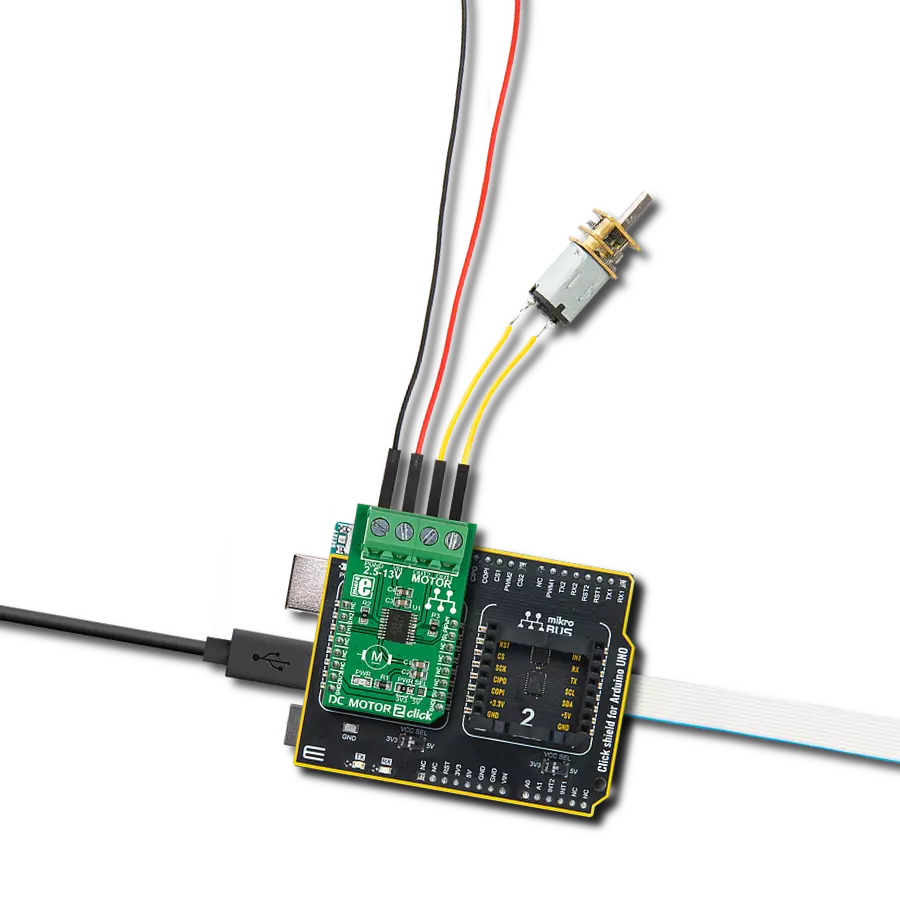 使用TB6593FNG和ATmega328P定制直流电机的性能