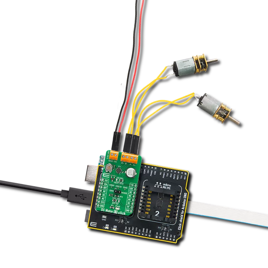 Design more efficient motor drive systems using TC78H660FTG and ATmega328P