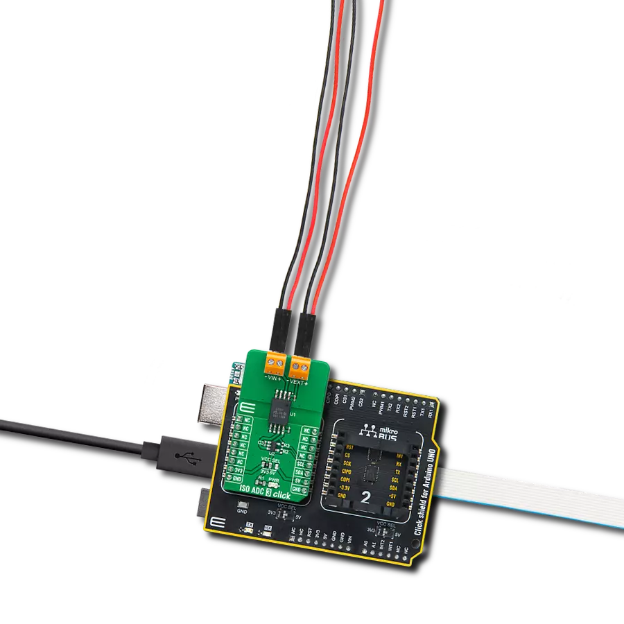 使用AMC1100和ATmega328P确保准确的信号转换，同时保持电气隔离