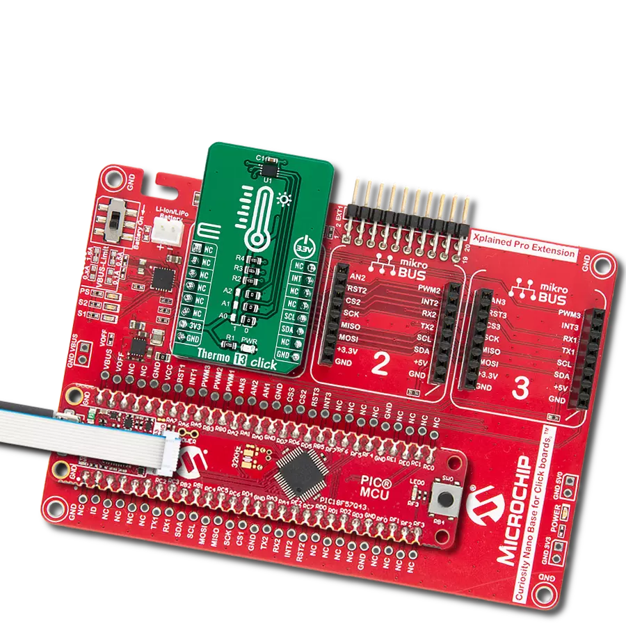 Stay on top of temperature fluctuations with BH1900NUX and PIC18F57Q43