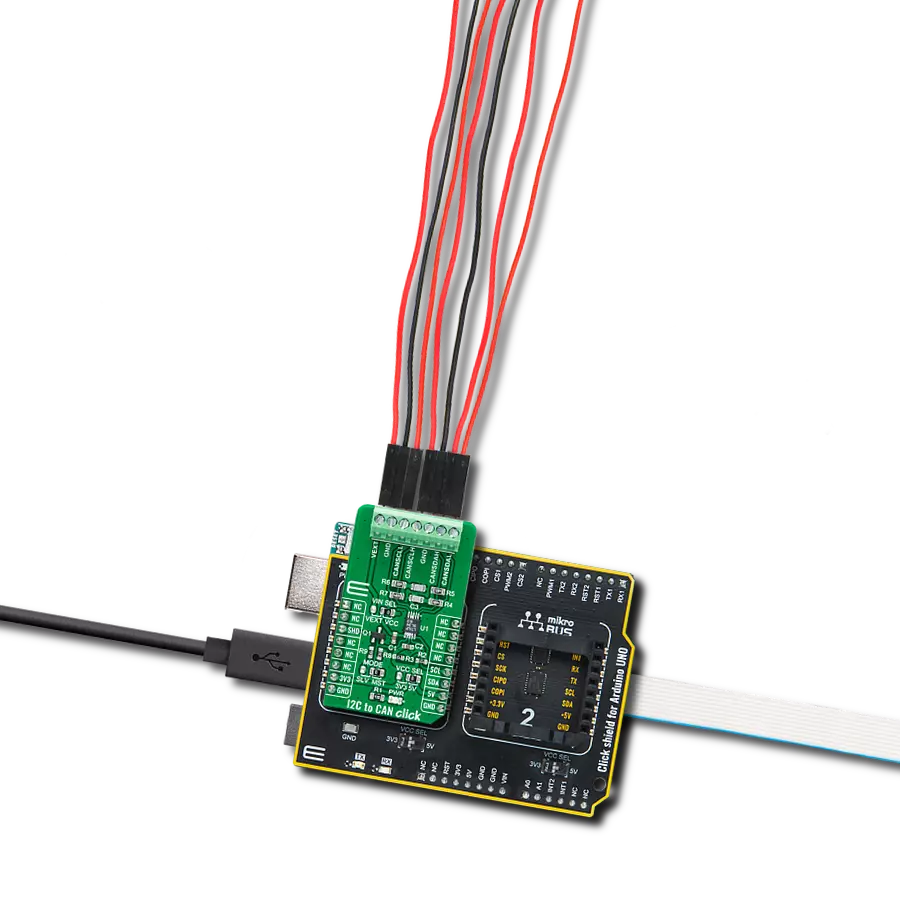Extends your I2C bus using the CAN-physical layer with LT3960 and ATmega328
