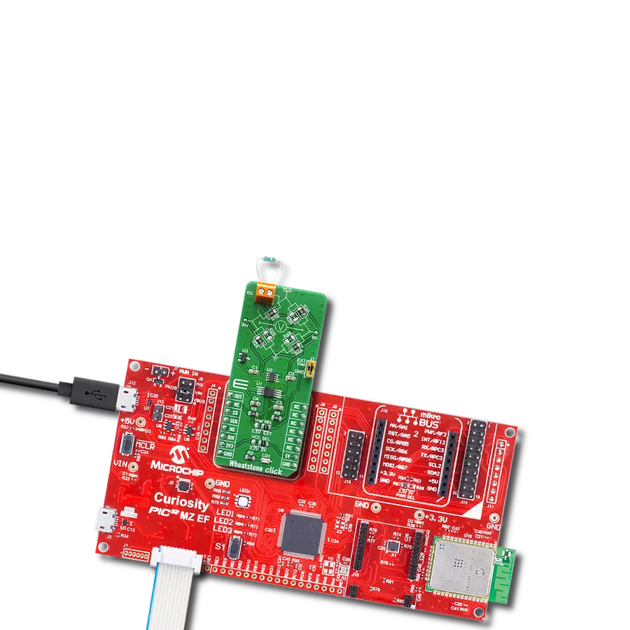 Experience excellence in resistance measurement with MAX4208 and PIC32MZ2048EFM100