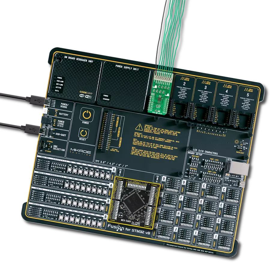 DAC 11 Click with Fusion for STM32 v8