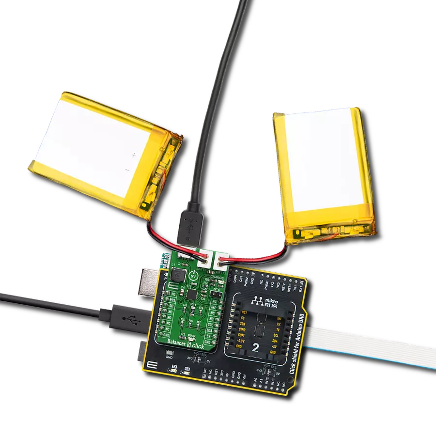 Balancer 5 Click with Arduino UNO Rev3