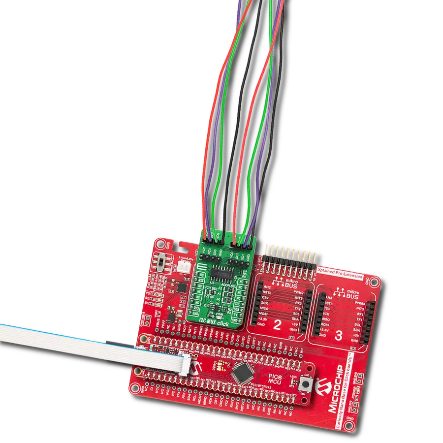 使用 TCA9546A 和 PIC18F57Q43 有效扩展您的 I2C 总线功能