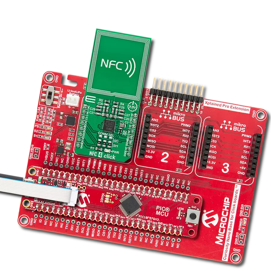 Connect your devices for a seamless and efficient user experience using ST25R3916 and PIC18F57Q43