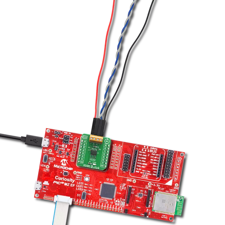 Stay ahead in the world of communication technology with MAX485 and PIC32MZ2048EFM100