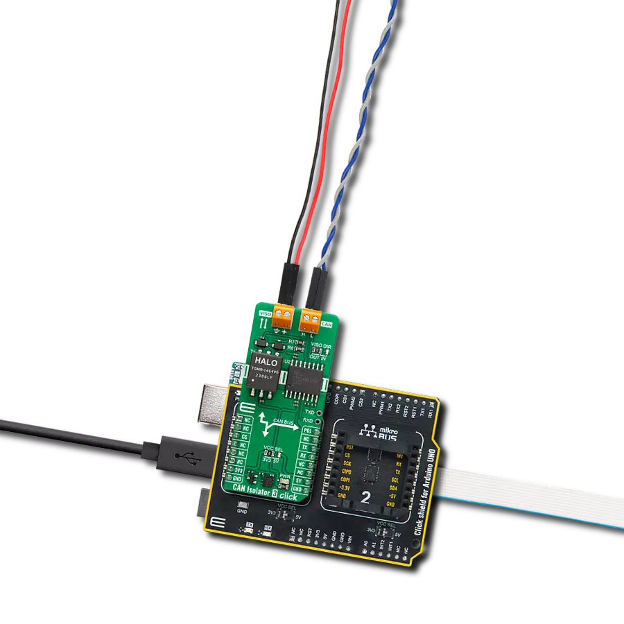 Keep CAN communication secure with MAX14882 and ATmega328P