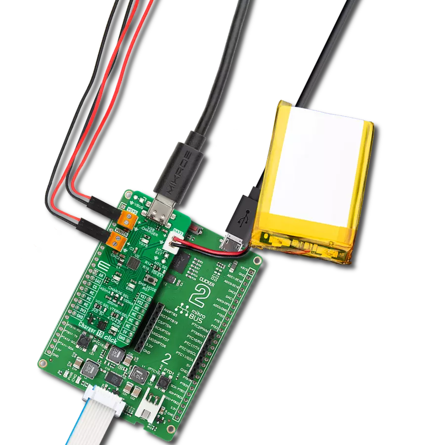 使用nPM1100和MK64FN1M0VDC12为锂离子或聚合物电池充电