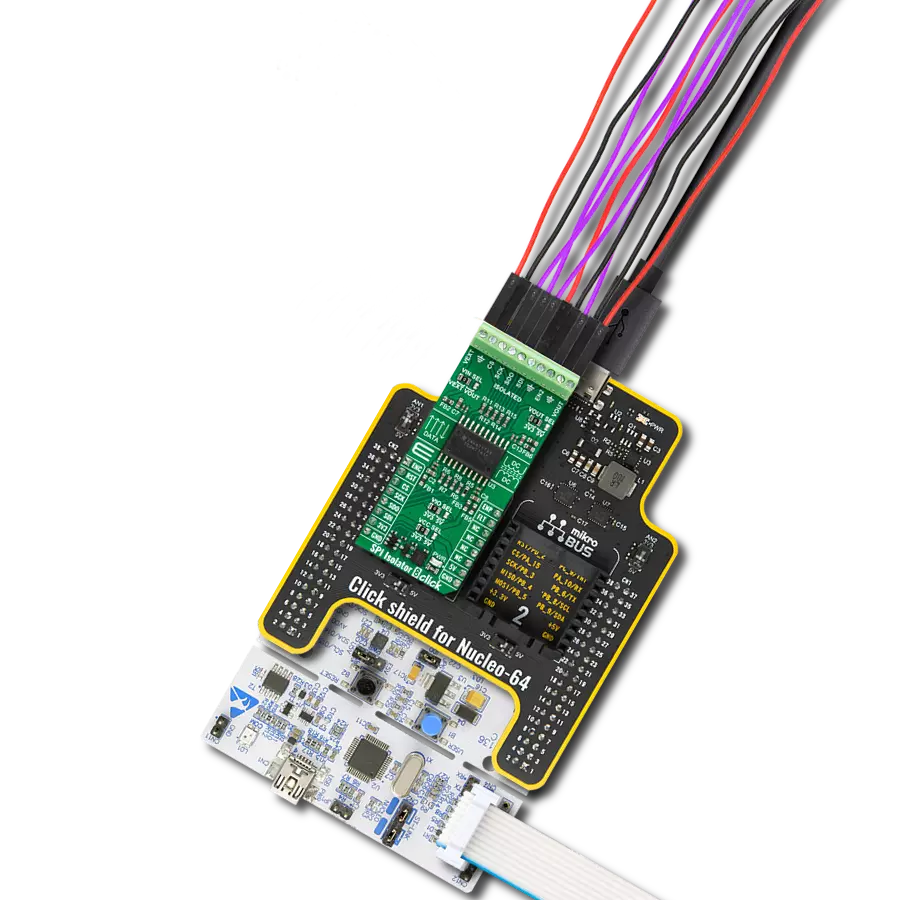 Isolate and fortify SPI data with ISOW7743 and STM32L073RZ