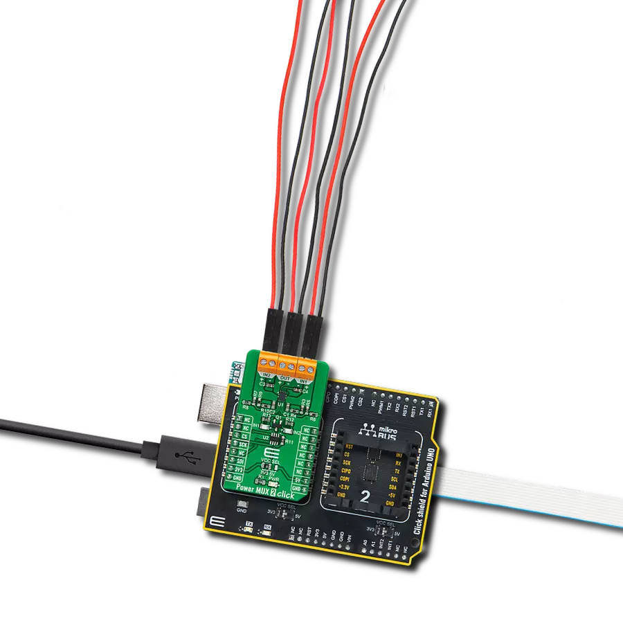 Create a smarter way to switch power sources with TPS2120 and ATmega328