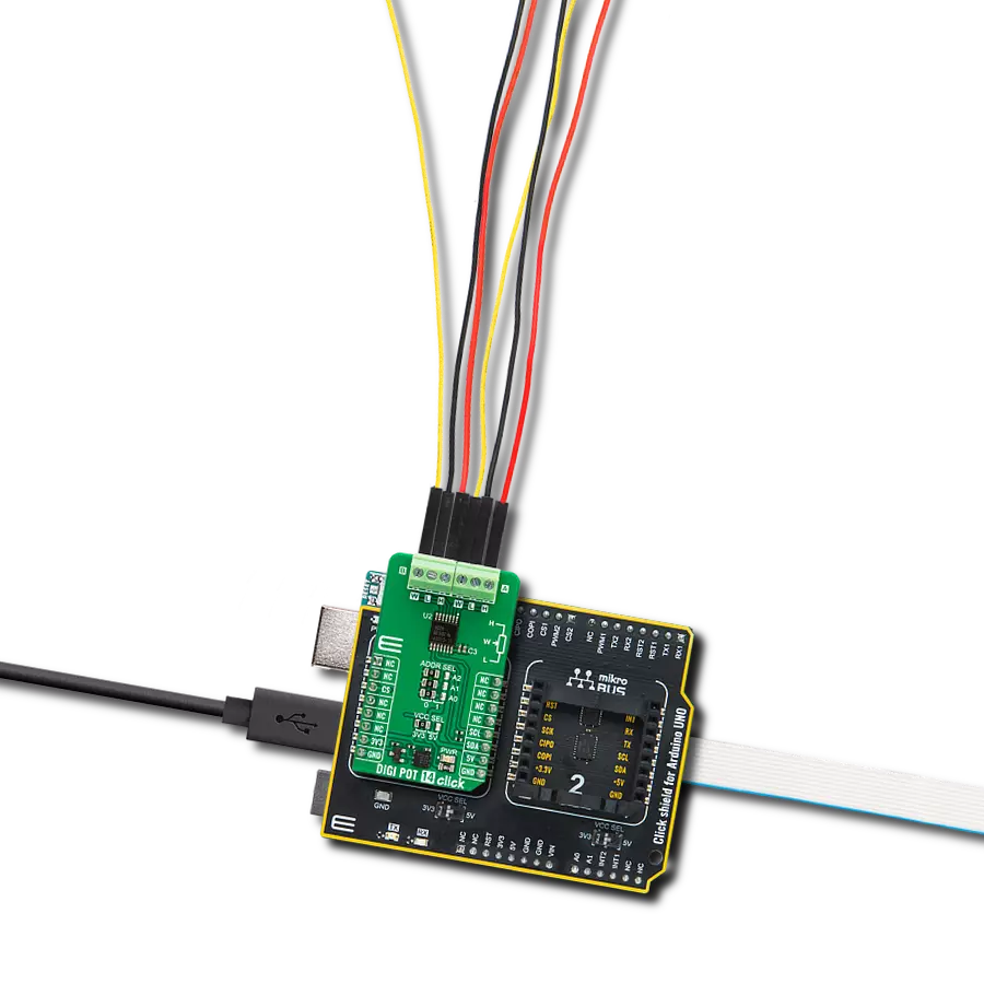 Experience seamless adjustments with TPL0102 and ATmega328P