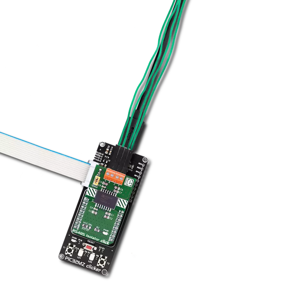 Safeguard your RS485 data with ADM2682E and PIC32MZ1024EFH064