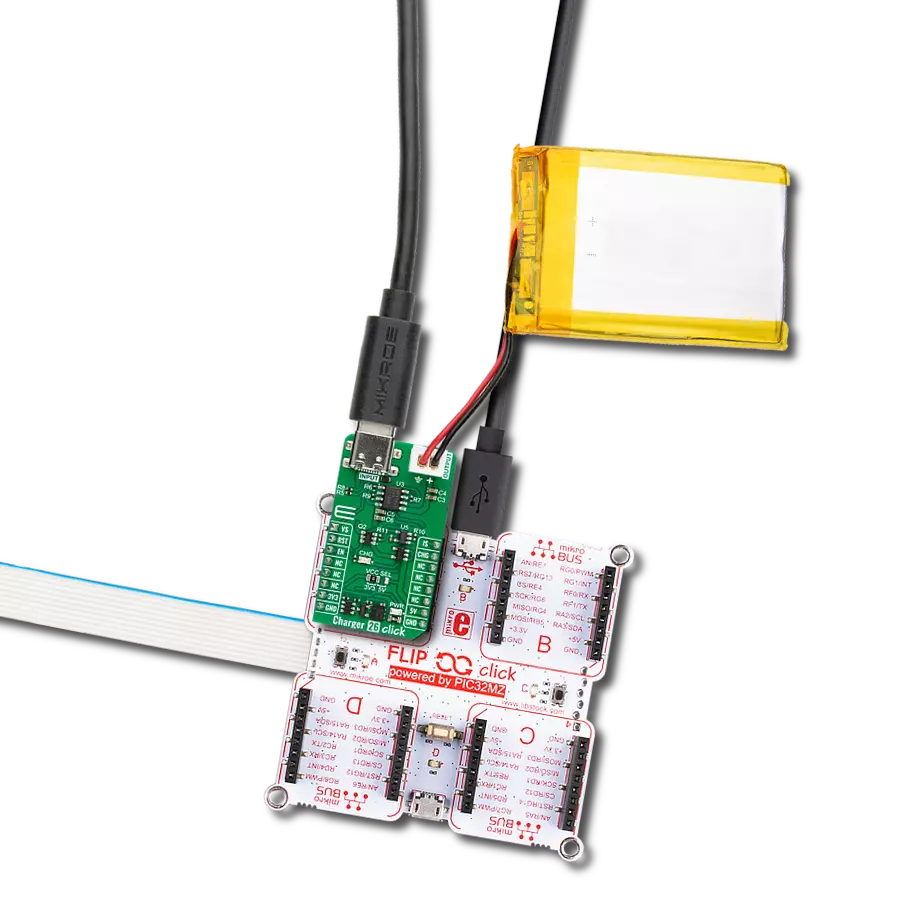 Empower your projects with reliable, rapid charging capabilities using MAX1811 and PIC32MZ2048EFH100