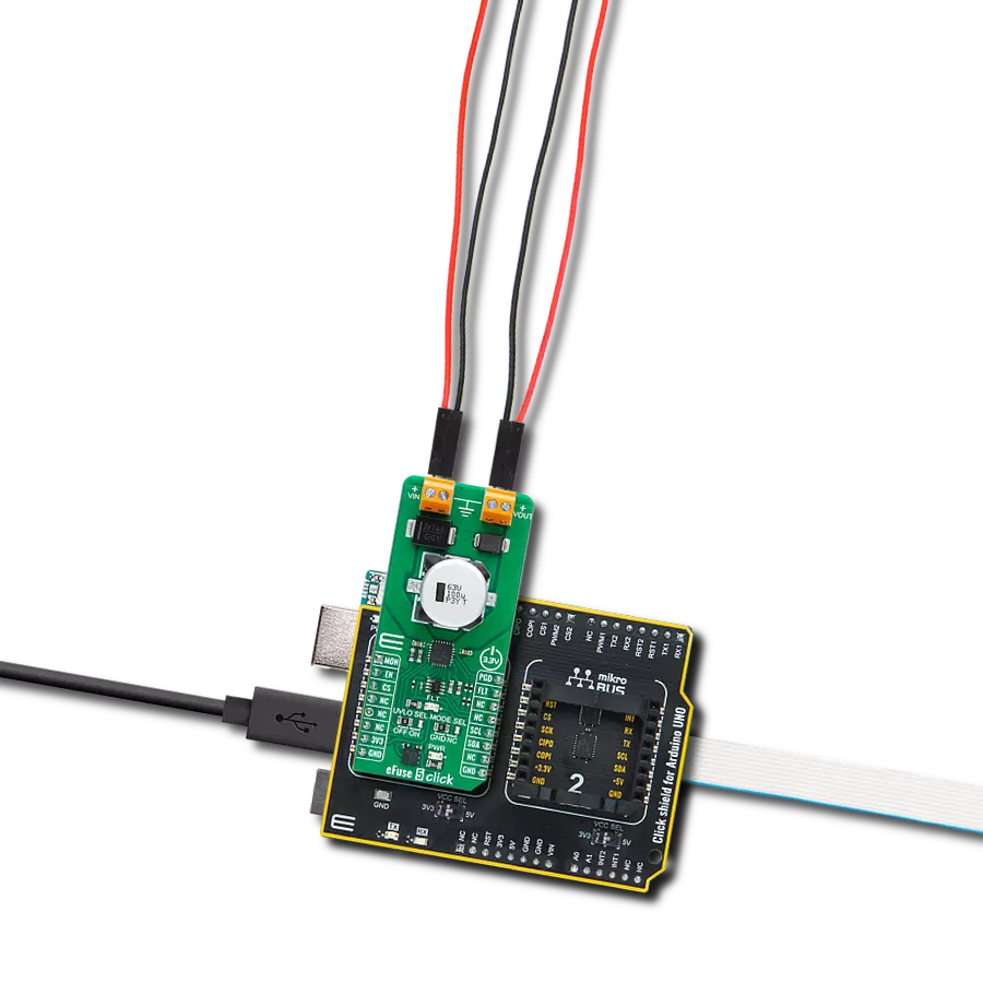 Protect circuits from overcurrent and overvoltage with eFuse and ATmega328