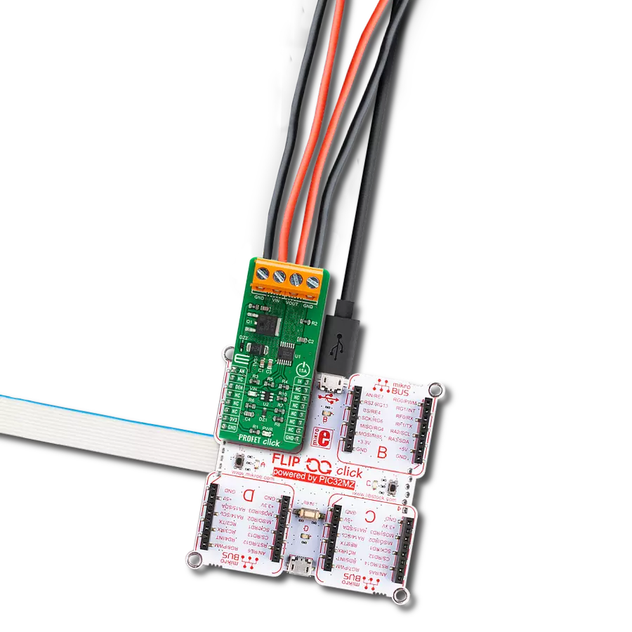 Handle 15A loads seamlessly with BTS70041EPPXUMA1 and PIC32MZ2048EFH100