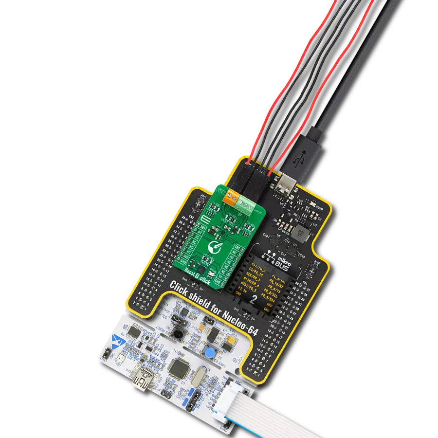 Generate greater output DC voltage with BD8316GWL and STM32L073RZ