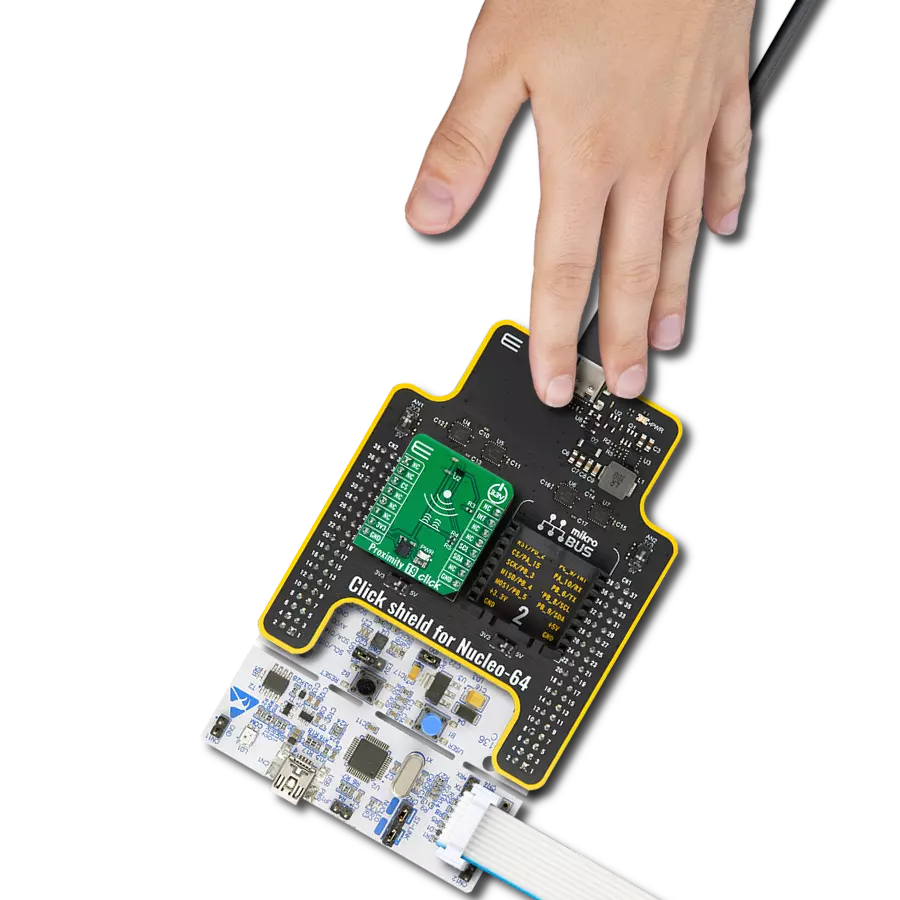 Detect the presence or absence of objects nearby with the RPR-0720 and STM32L073RZ