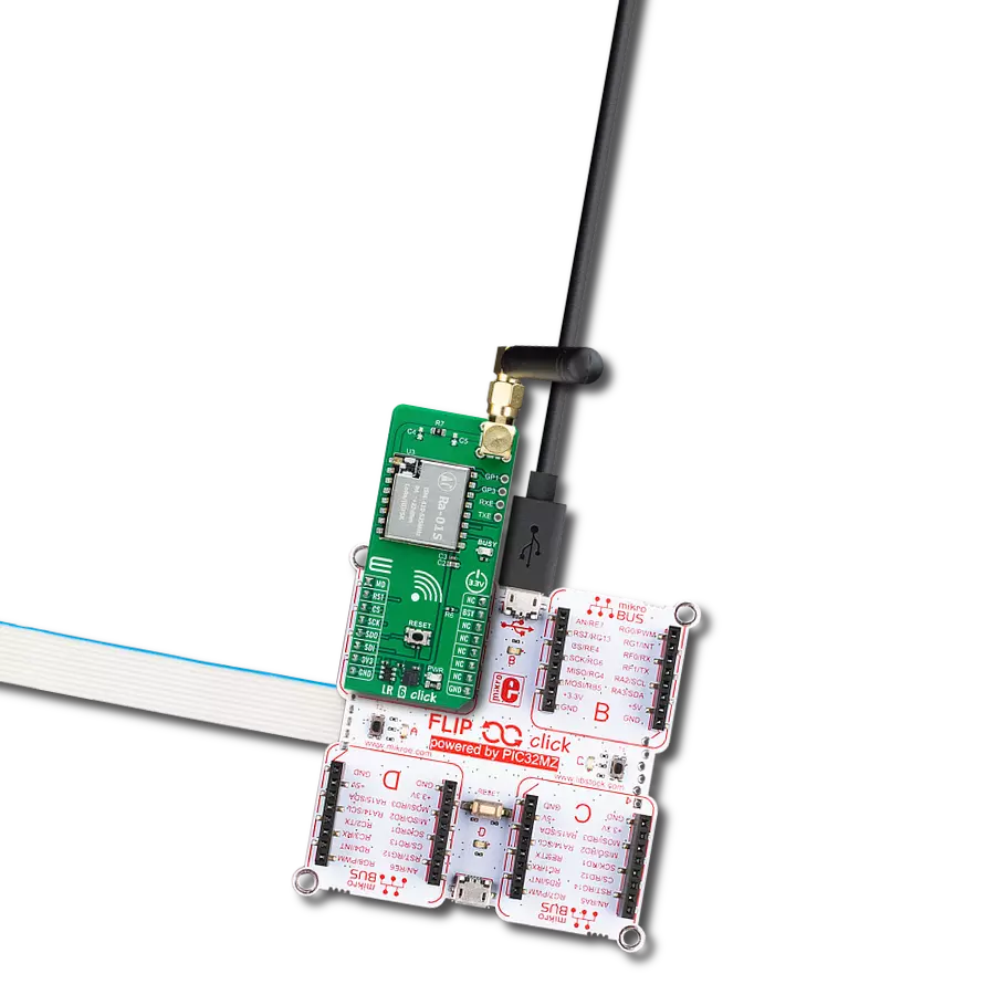使用Ra-01S和PIC32MZ2048EFH100实现远距离的安全可靠数据传输