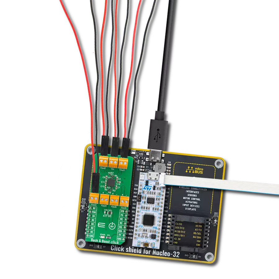 Experience seamless buck-boost power control with MIC7401 and STM32F031K6