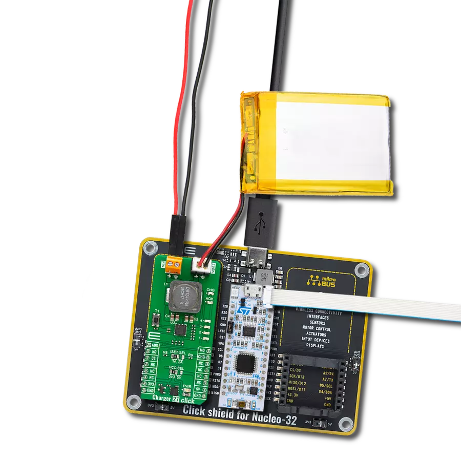 使用MP2639B和STM32F031K6创建单节电池充电解决方案