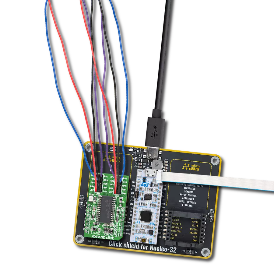 Achieve general-purpose I/O expansion with MCP23S17 and STM32F031K6
