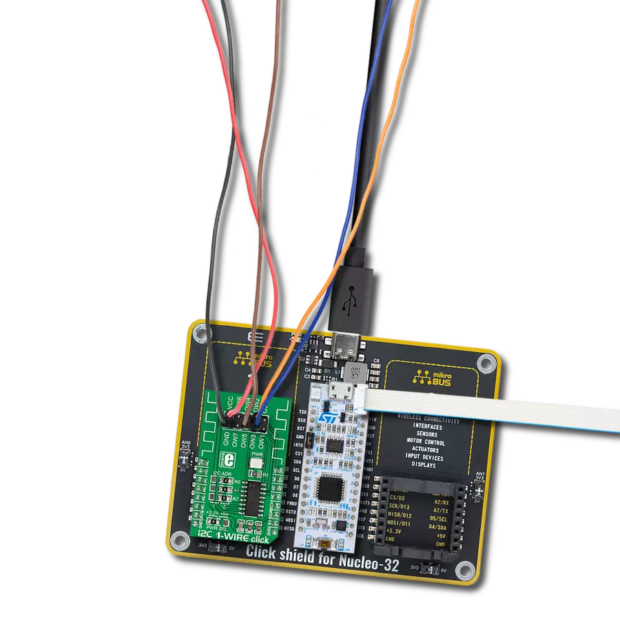 使用DS28E17和STM32F031K6弥合I2C和1-Wire之间的差距