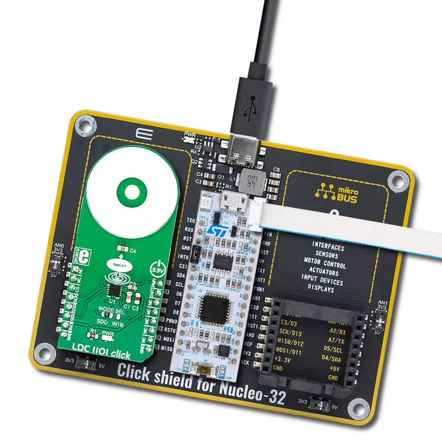 感谢LDC1101和STM32F031K6,享受高分辨率电感到数字转换