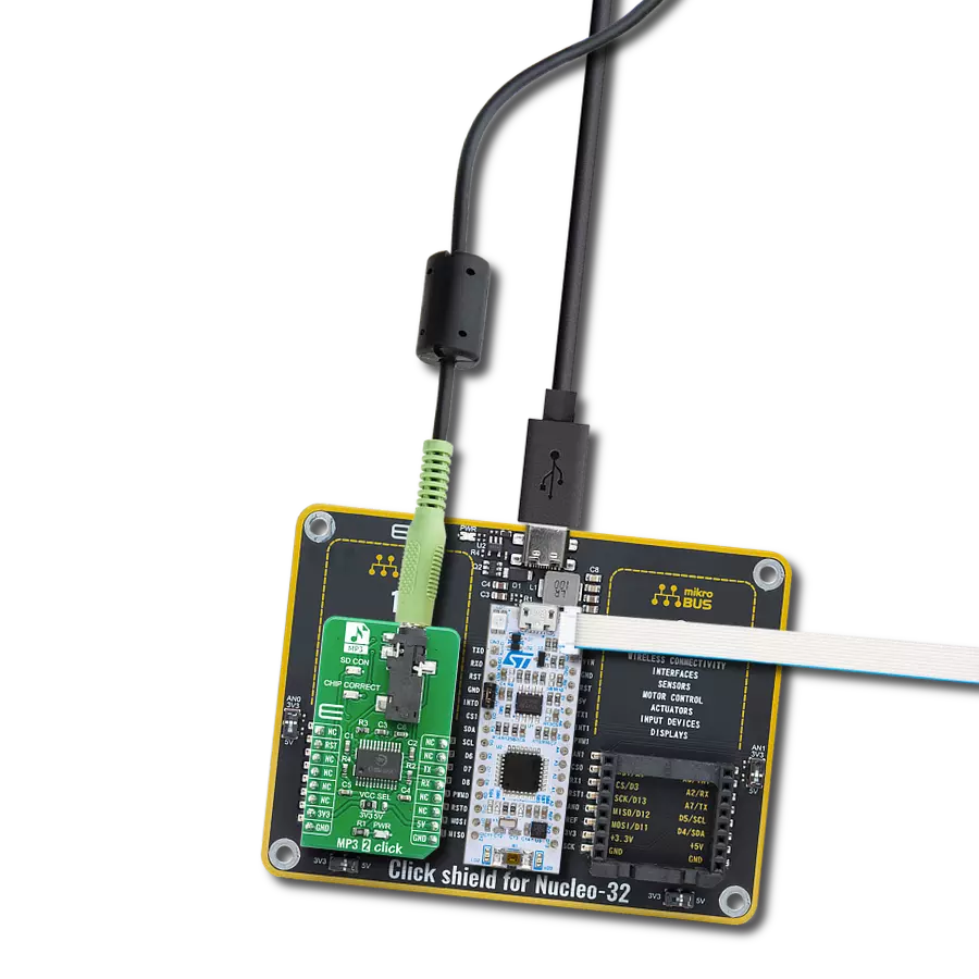 Improve your audio experience with KT403A and STM32F031K6