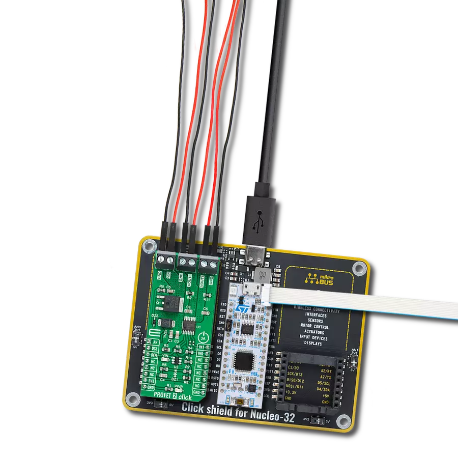 使用BTS7080-2EP和STM32F031K6实现平稳的电源控制