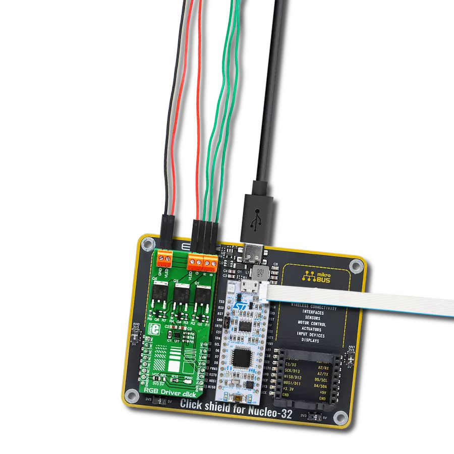 使用 NCP5623B 和 STM32F031K6 解锁全色域。