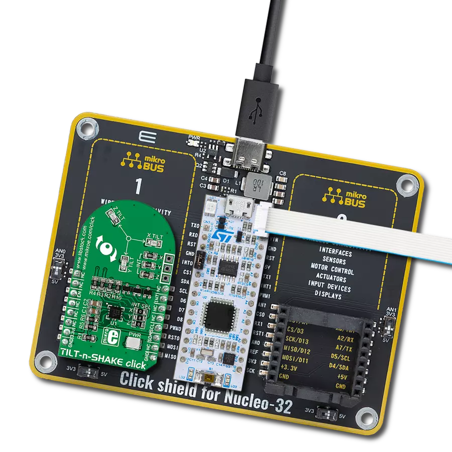 Customize motion experience with MMA8491Q and STM32F031K6