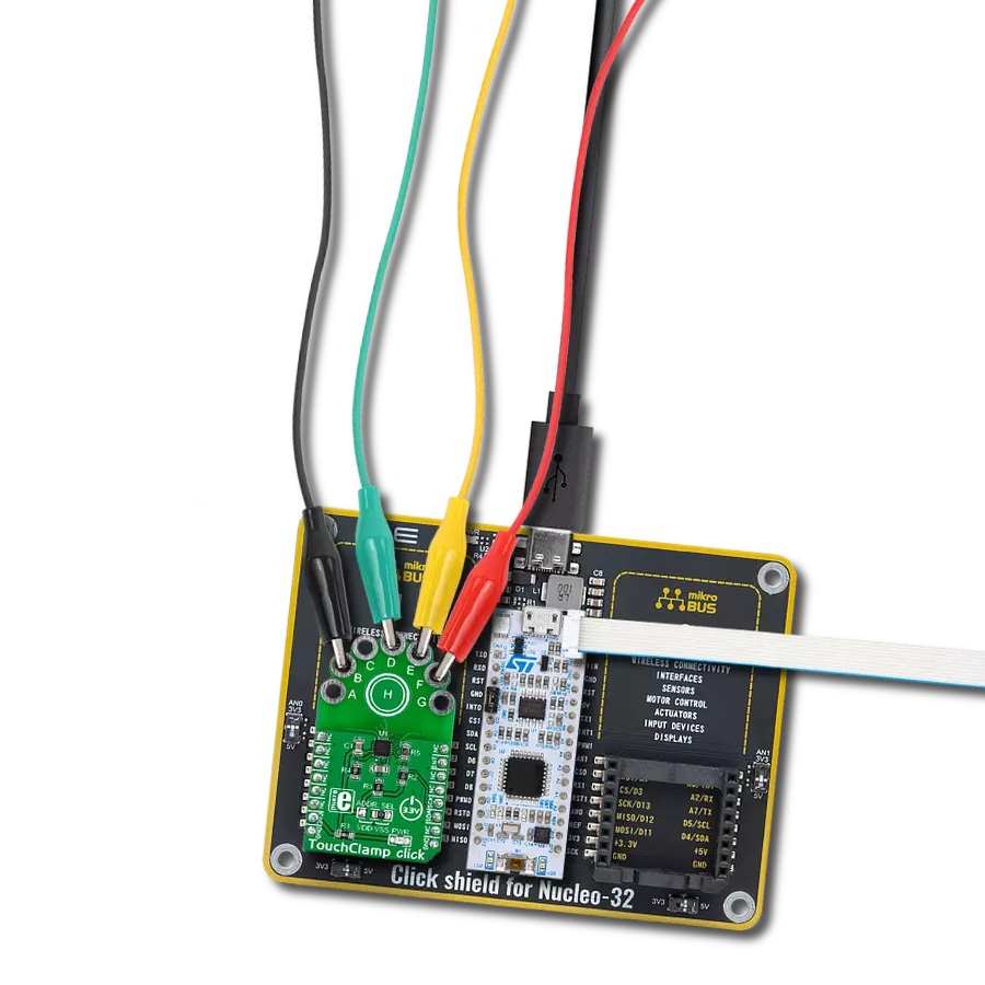Combine MPR121 with STM32F031K6 and create any capacitive application you can think of