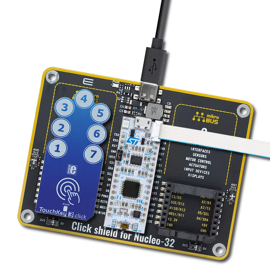 使用AT42QT1110和STM32F031K6感受触控的不同