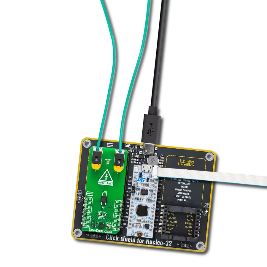 使用STM32F031K6检测正弦波形中的过渡点