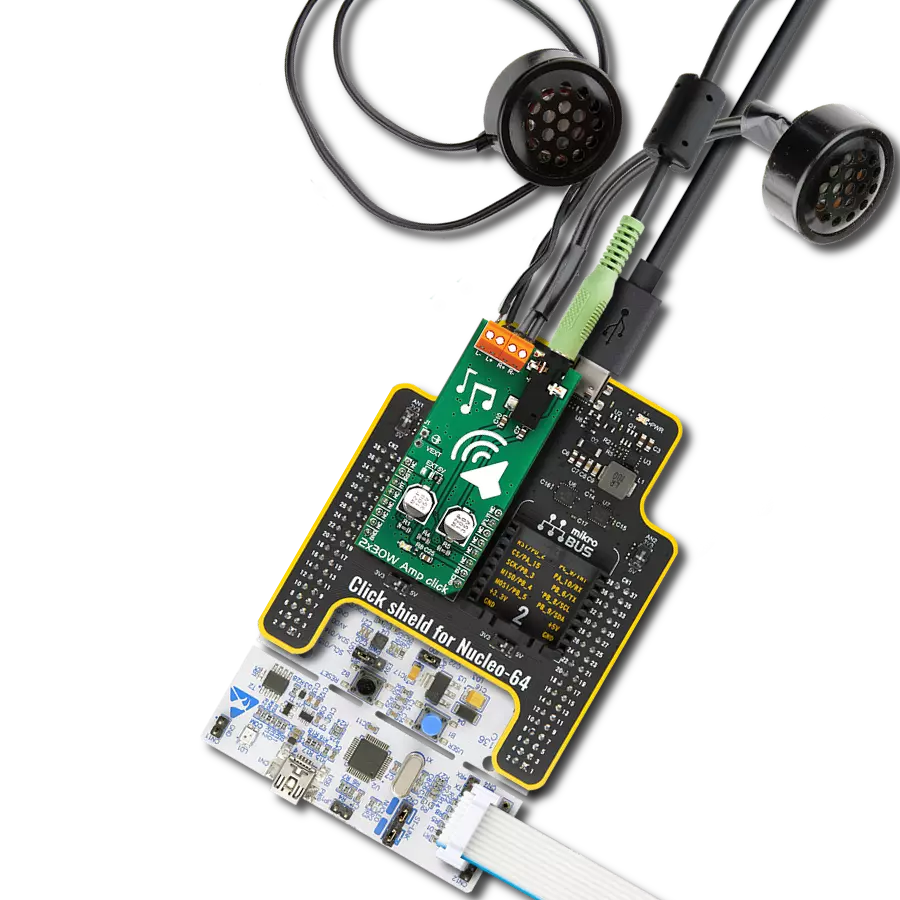 Experience powerful sound without compromise with TPA3128D2 and STM32F103RB