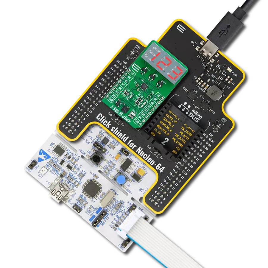使用LDT-M2804RI和STM32G071RB在项目中添加数字显示，例如自制气象站或计时器