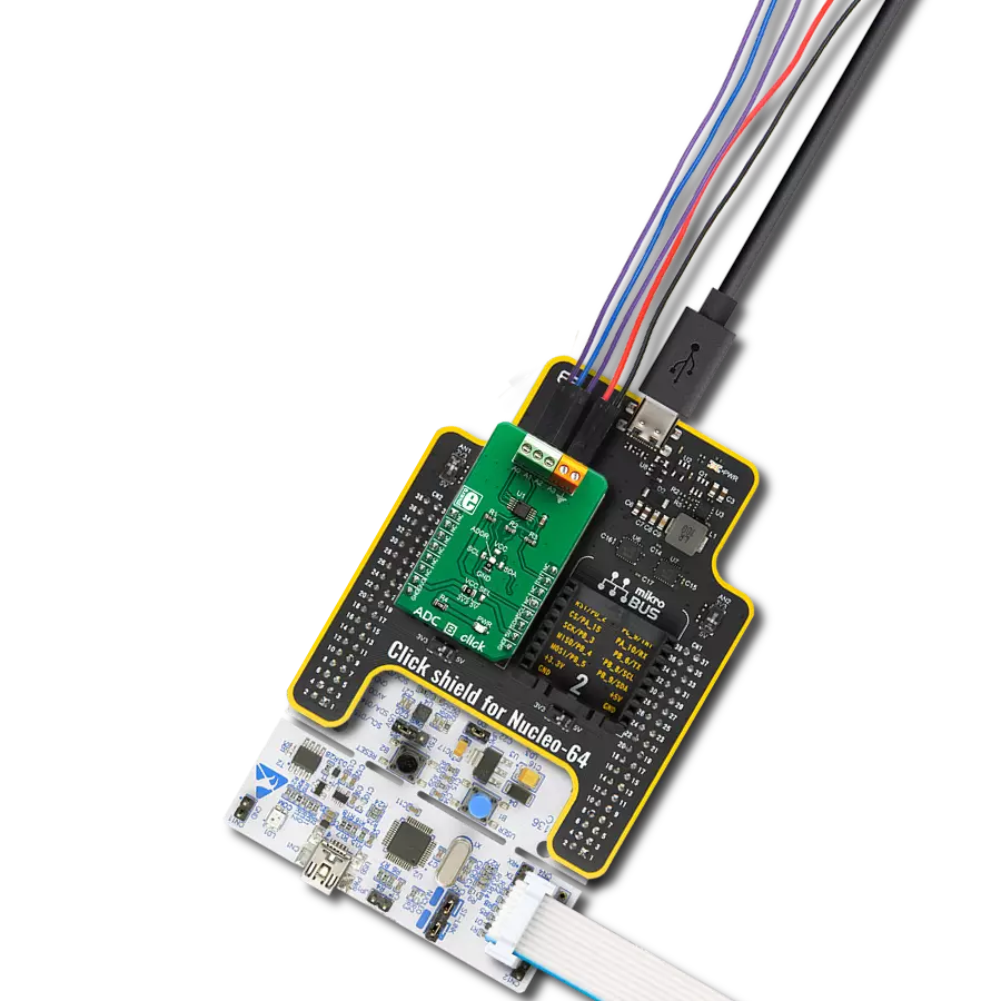 Achieve crystal-clear analog-to-digital conversion with ADS1115 and STM32F410RB