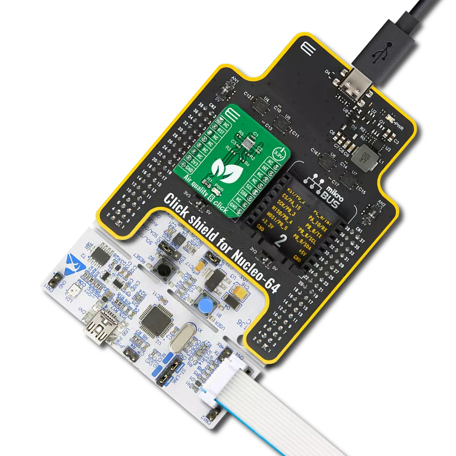 Say hello to clean air with ZMOD4510 and STM32F446RE