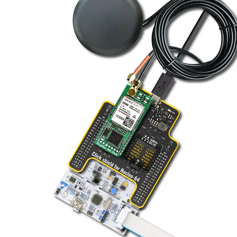 Embrace excellence in IoT data management with UG95-EA and STM32F103RB