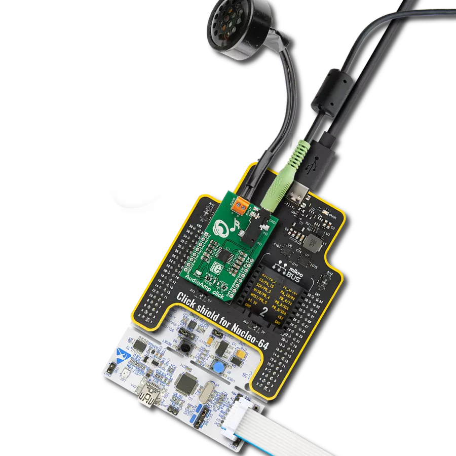 Ensure a captivating sound experience with LM48100Q-Q1 and STM32F410RB