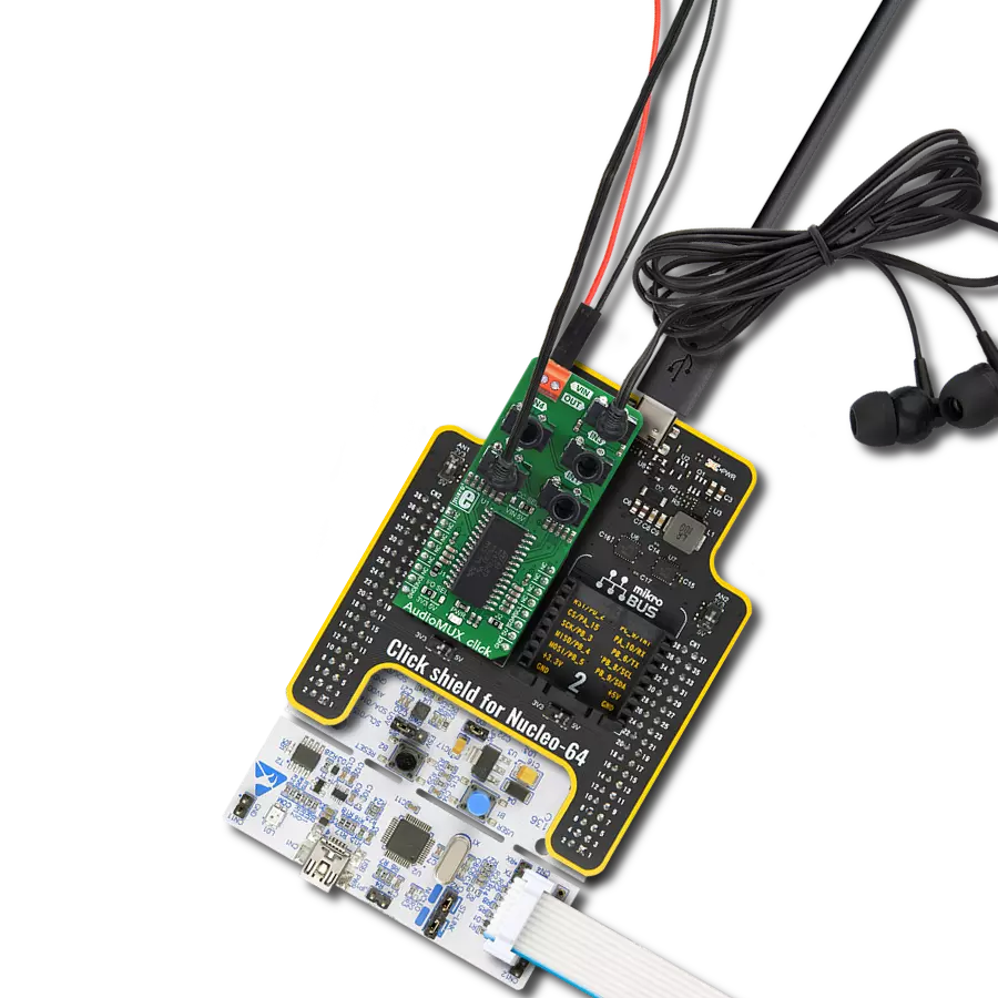Unlock the potential of your audio sources with TDA7468 combined with STM32G071RB