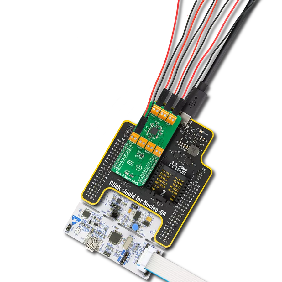 使用MIC7401和STM32F446RE体验无缝升降压电源控制