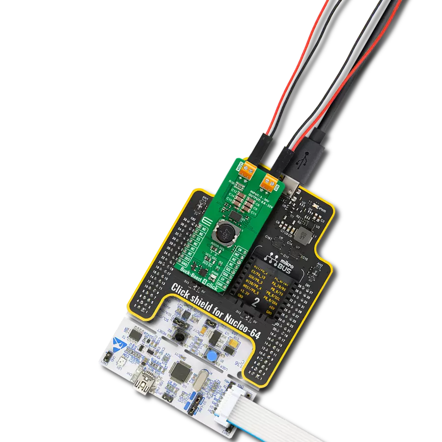 Convert and regulate voltage levels with TPS55289 and STM32F410RB